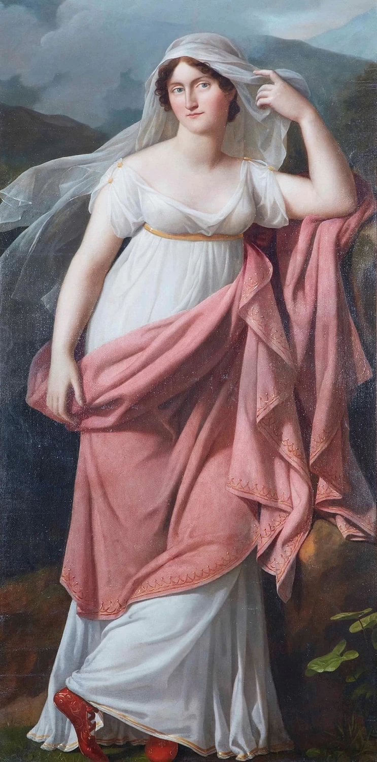 Ritratto della cantante Giuditta Pasta come vestale